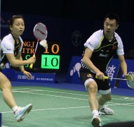 马来西亚羽毛球大师赛第2日：国羽11胜6负