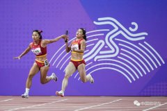中国田径队夺4金2银2铜男女接力队包揽冠军