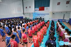 2025年第四届全国体育传统项目学校联赛排球项目(初中男子组)在潍坊市体校开赛